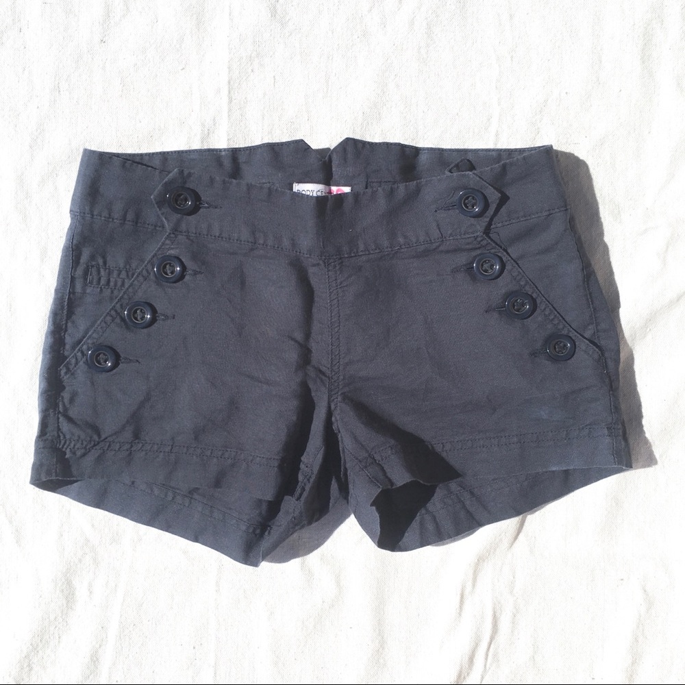 BODY CENTRAL Button From Sailor Shorts